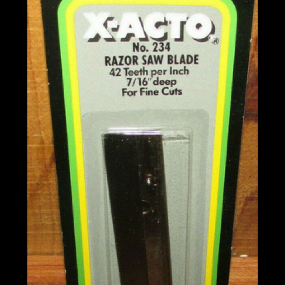 X-ACTO No.234 Razor Saw Blade 7/16 -Many Available